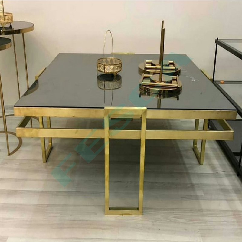 Gold Coffee Table